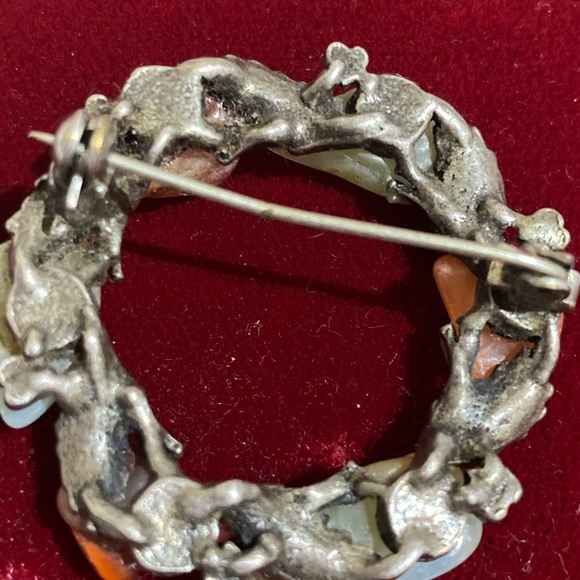 Scottish Agate Brooch VINTAGE GEM - Picture 4 of 8